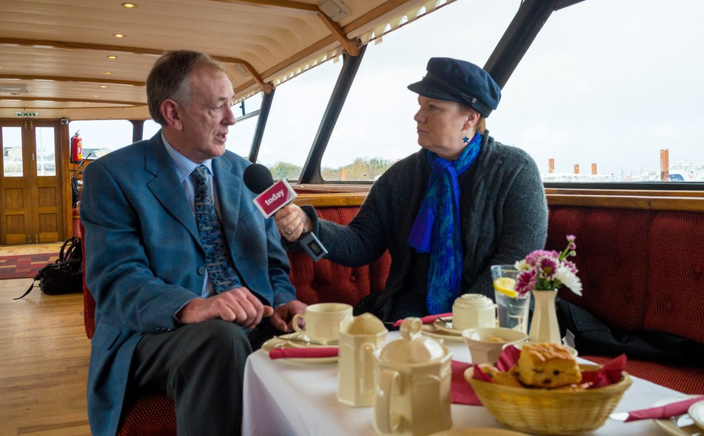 Gerry Faughnan interviewed by Mary McEvoy for RTE Today Show.