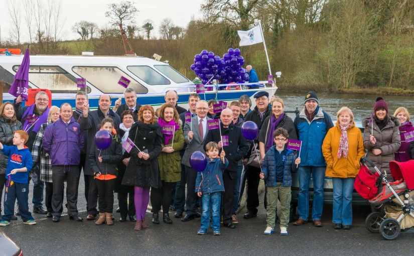 Purple Flag officially Raised in Carrick on Shannon